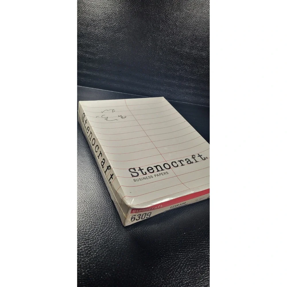 Stenocraft Ezerase OnionSkin 25% Cotton White Cockle Finish 6309 500 Sheets